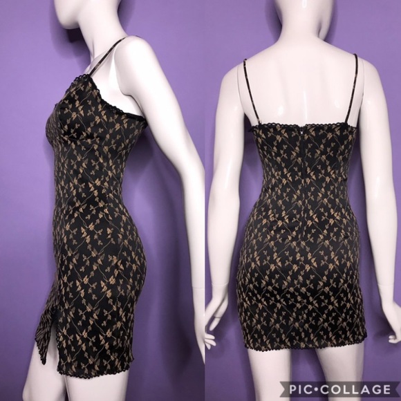 Vintage floral mini dress - Picture 3 of 7